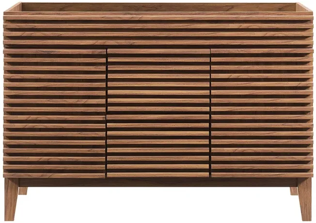 Render 48" Double Sink Compatible (Not Included) Bathroom Vanity Cabinet