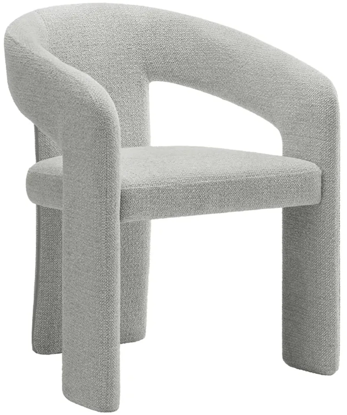 Oslo Barrel Fabric Upholstered Dining Accent Chair