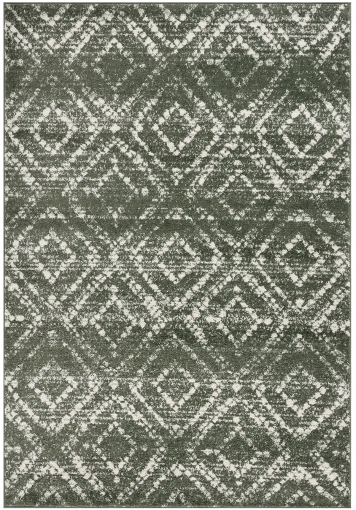 ADIRONDACK 131 DARK GREEN  9' x 12' Large Rectangle Rug