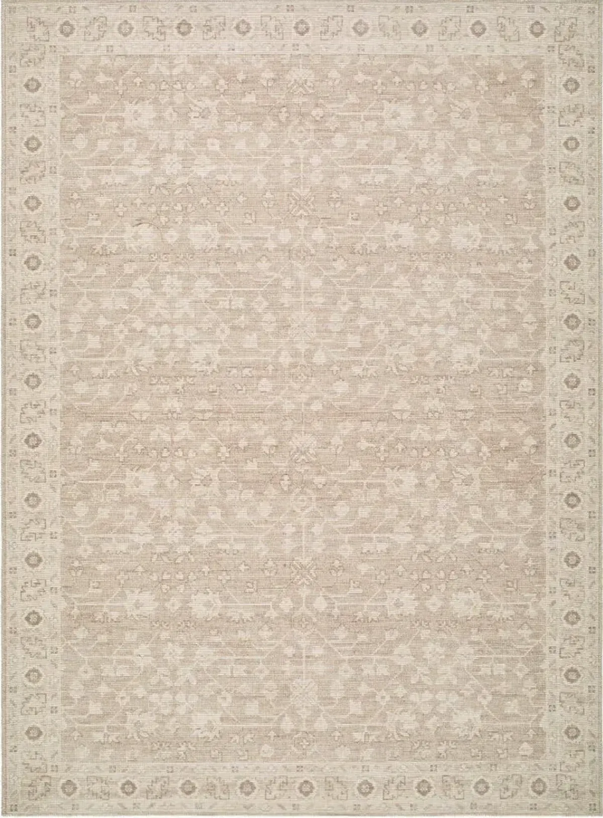 Asha NBAS-2303 5'3" x 7' Machine Woven Rug