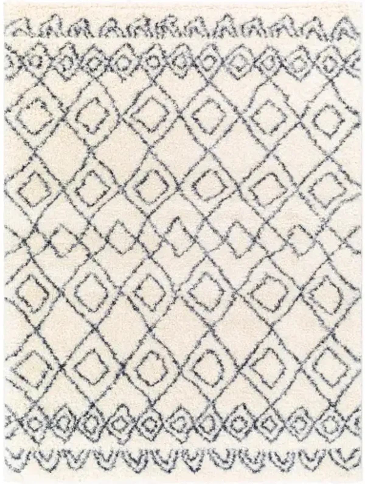 Puffy shag 5'3" x 7' Rug