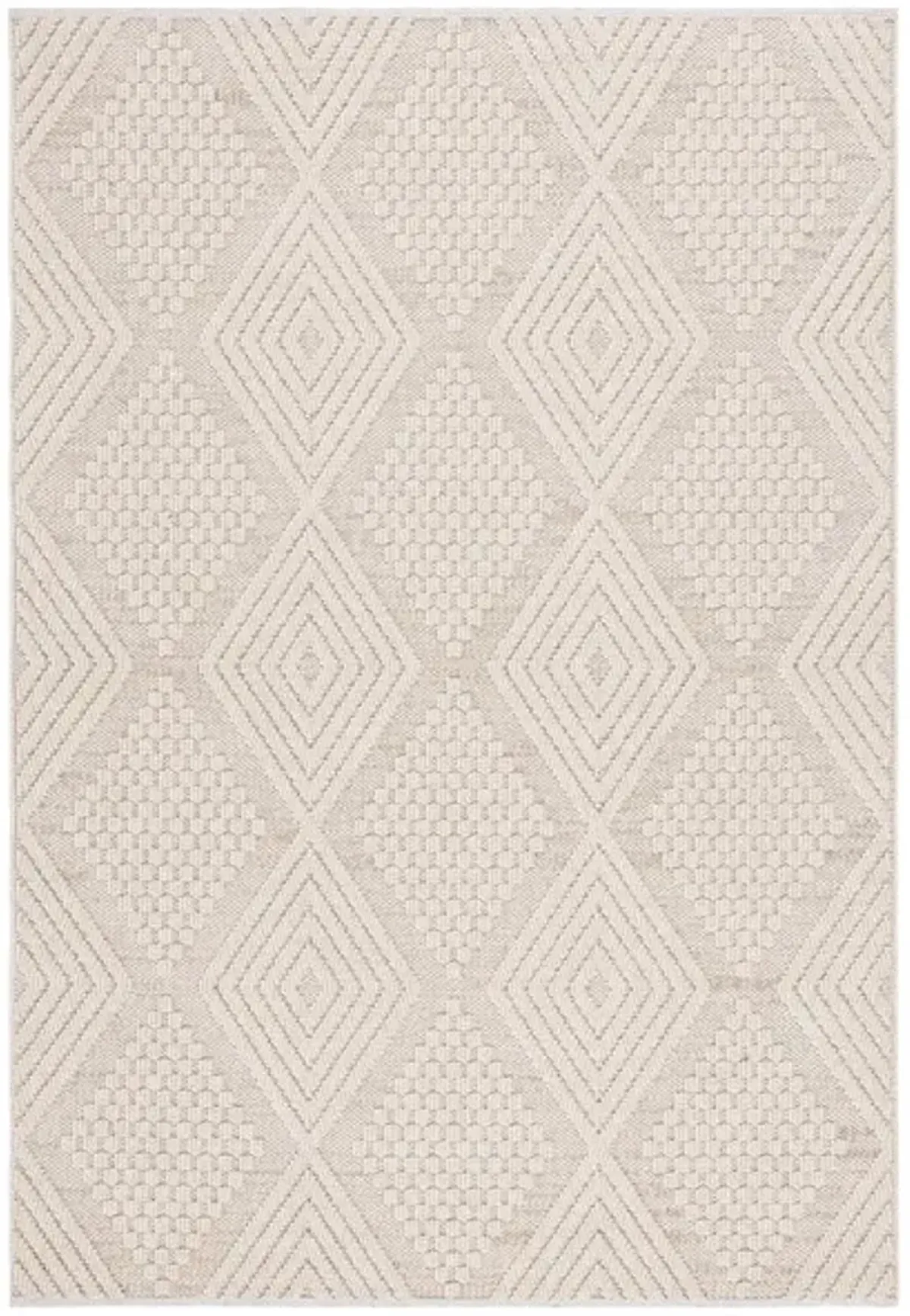 GLOBAL 410 Beige 9' X 12' Large Rectangle Rug
