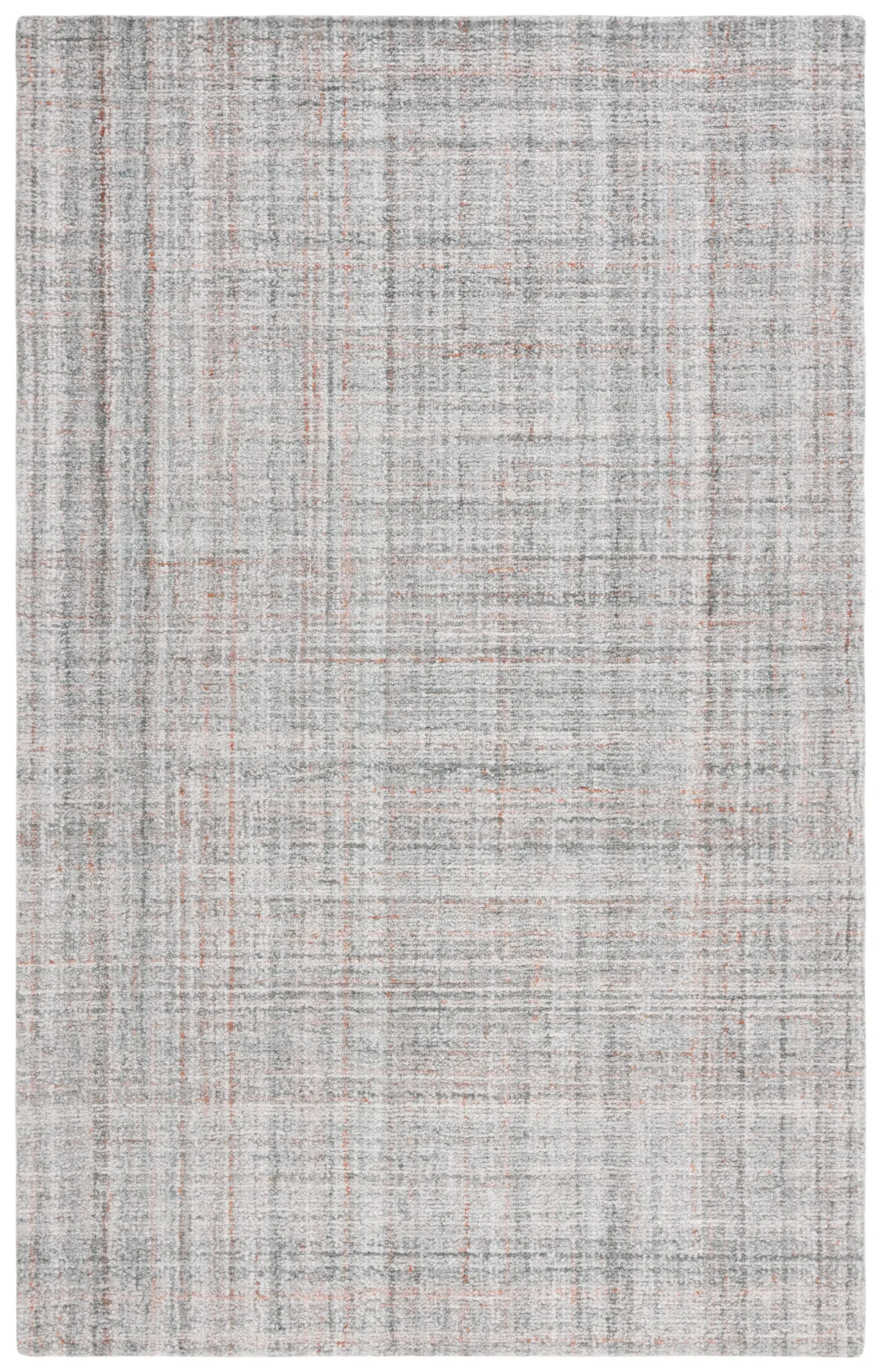 ABSTRACT Hand Tufted 4' x 6' area rug