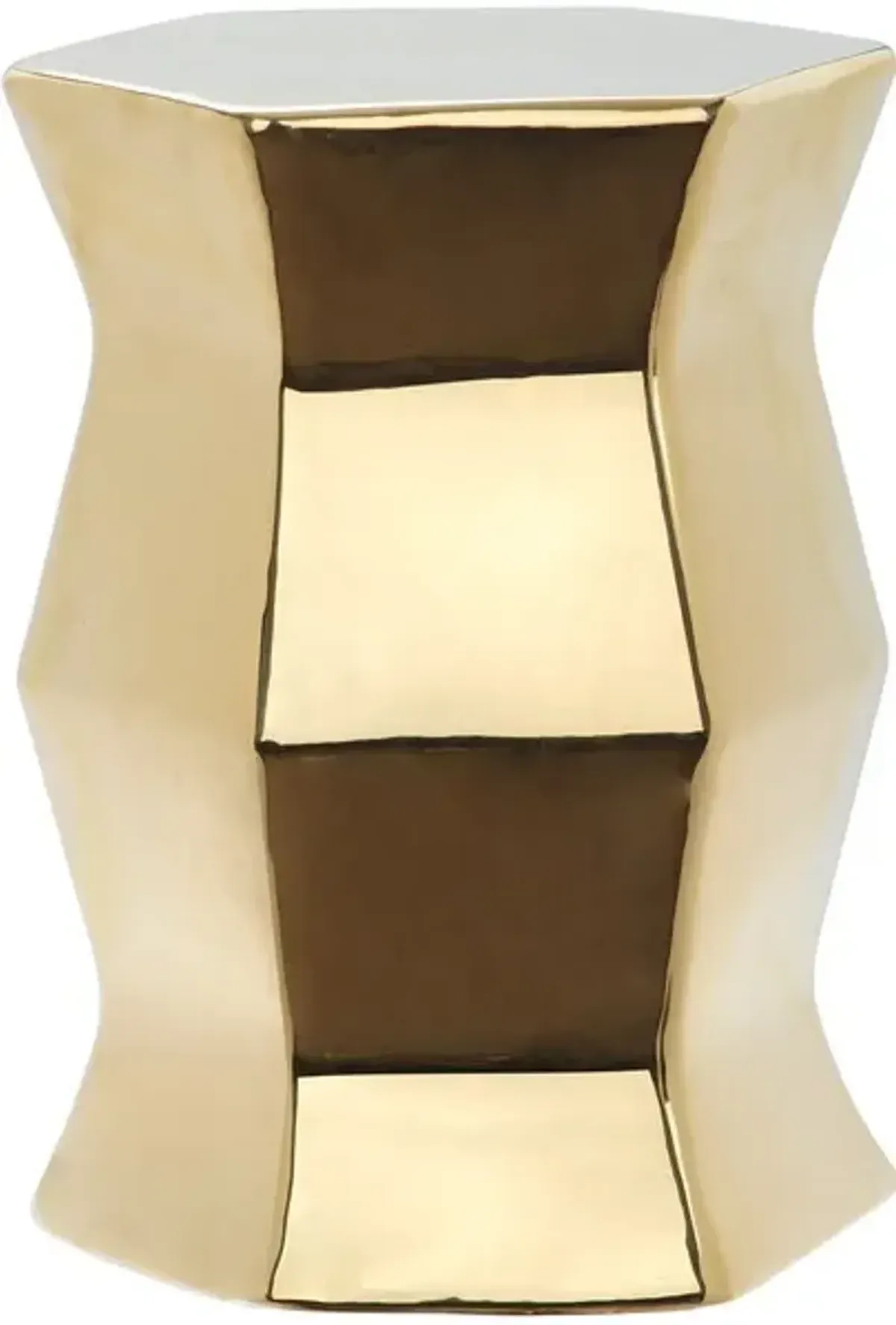 Modern Hexagon Garden Stool