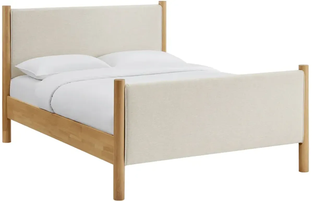 Maven King Size Fabric Upholstered Platform Bed by Modway