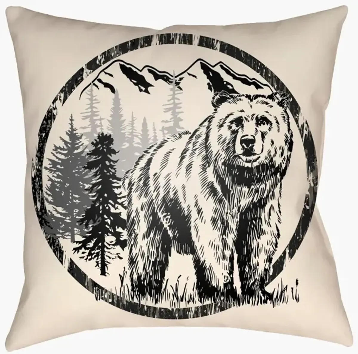 Lodge Cabin LGCB-2011 26"L x 26"W Floor Pillow