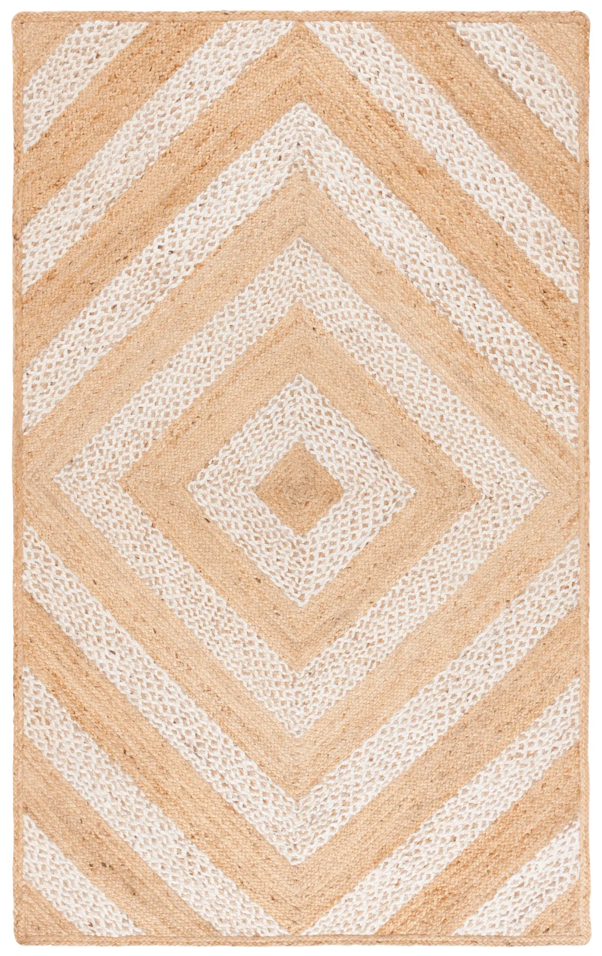 NATURAL FIBER Hand loomed 8' x 10' area rug