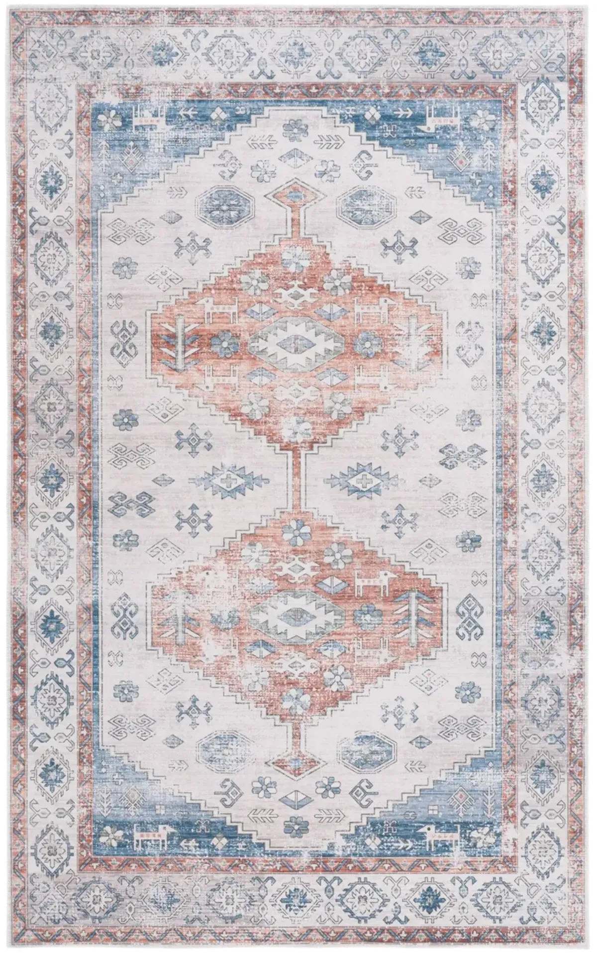 ARIZONA 132 RUST  5' x 8' Medium Rectangle Rug