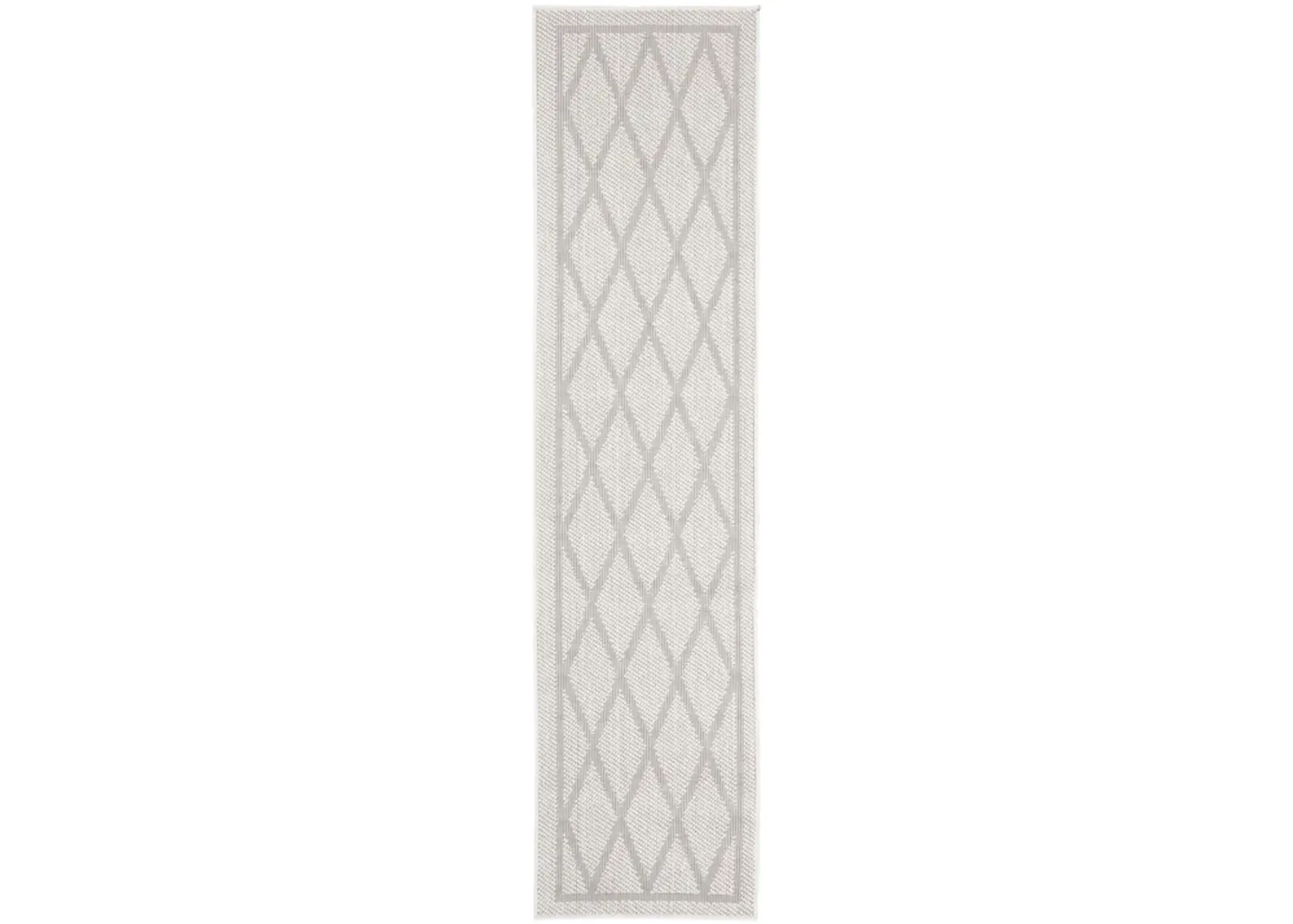 Safavieh BERMUDA 800 Collection BMU805A-28 Ivory / Light Grey 2' X 8'