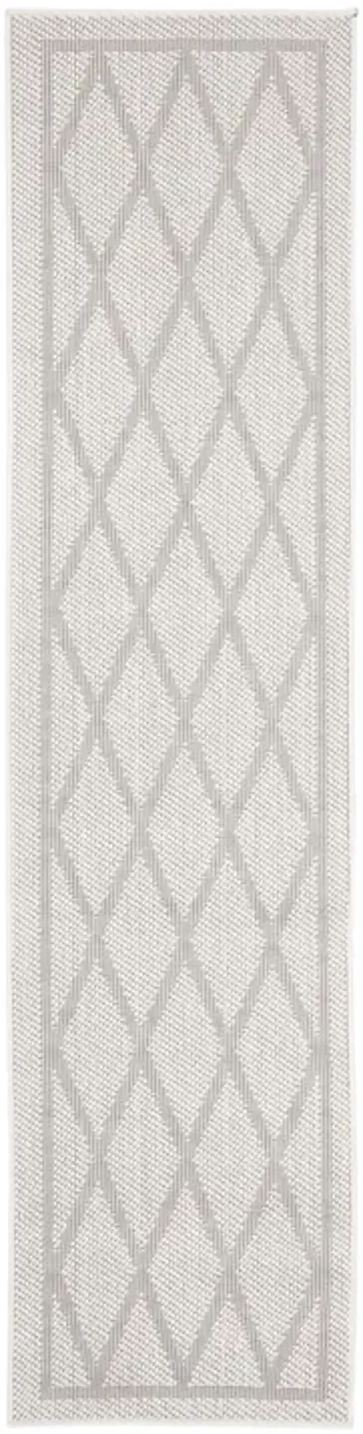 Safavieh BERMUDA 800 Collection BMU805A-28 Ivory / Light Grey 2' X 8'