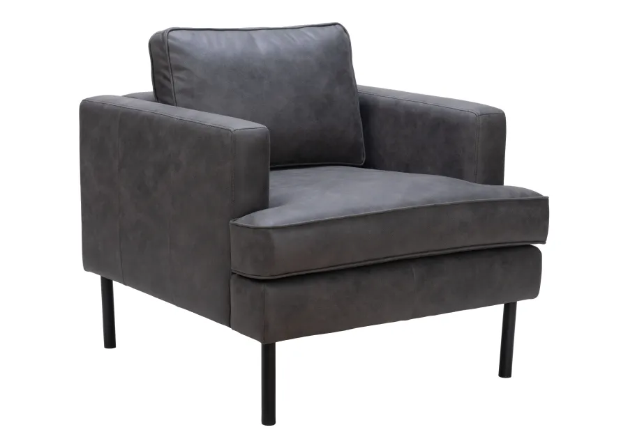 Decade Armchair Vintage Gray