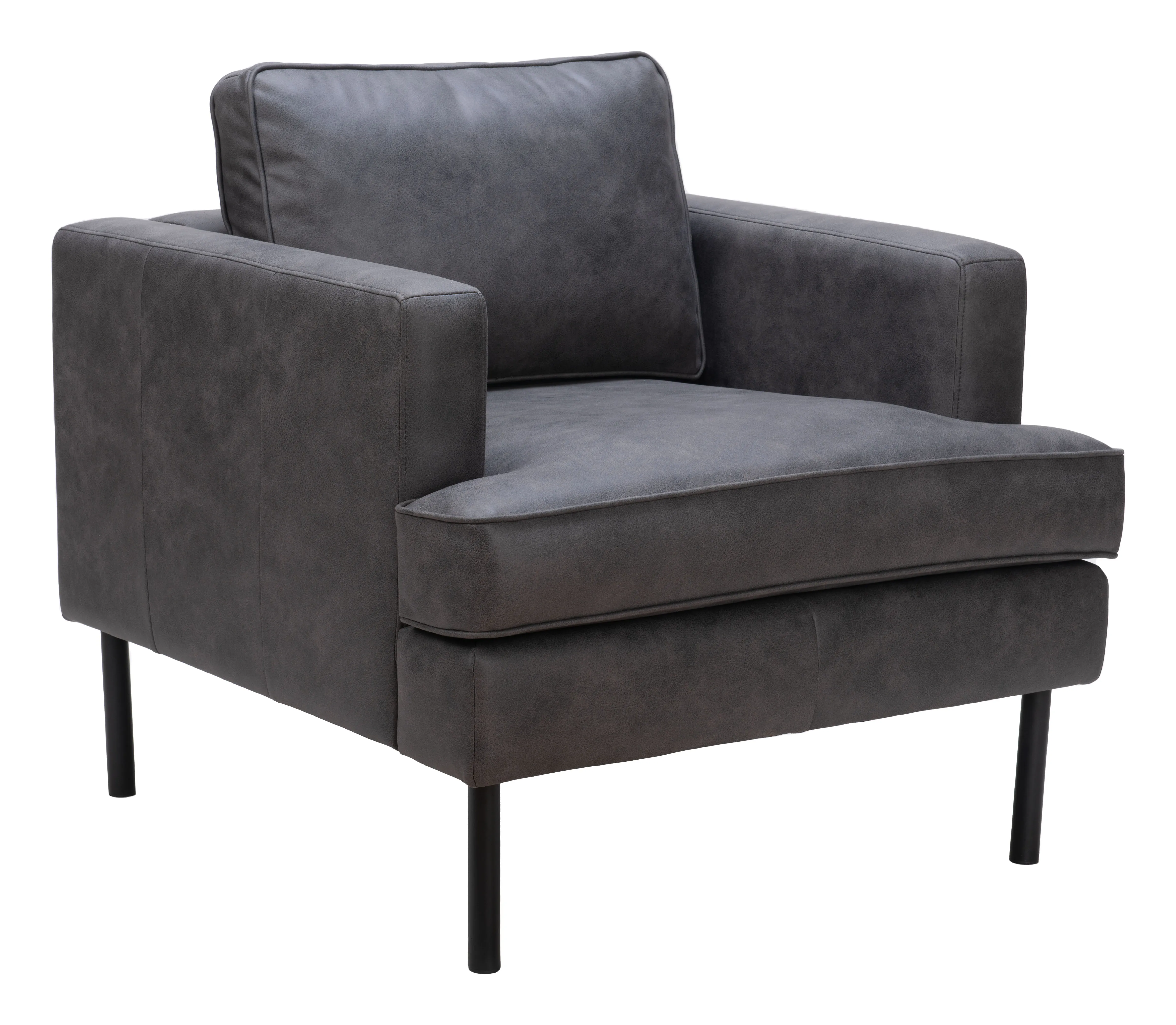 Decade Armchair Vintage Gray