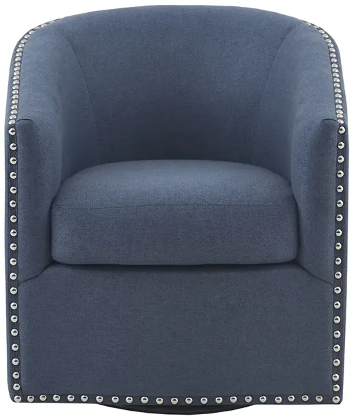 Madison Park Tyler Blue Swivel Chair