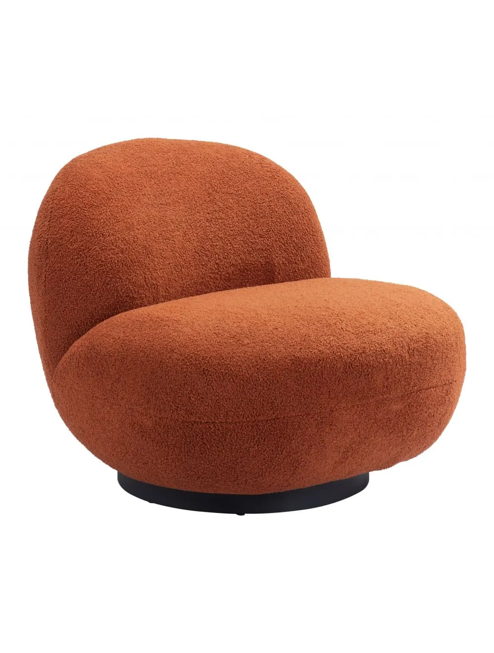 Myanmar Accent Chair Burnt Orange