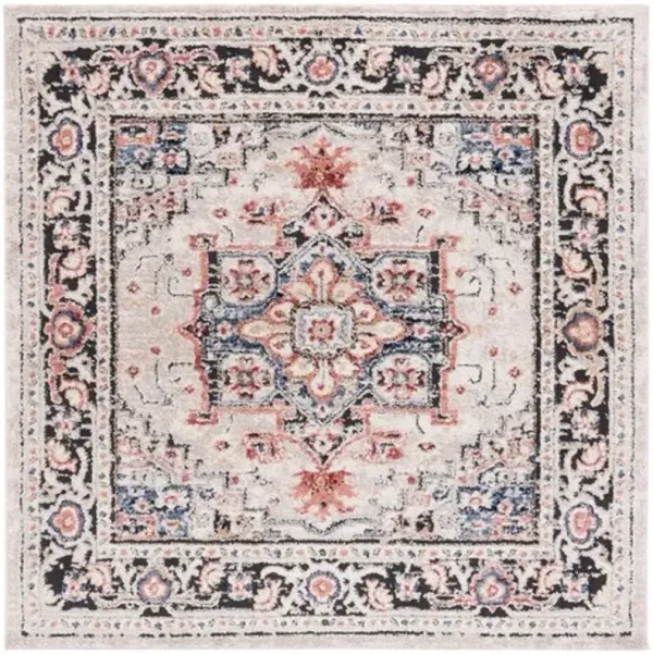 LUNA 104 Multi 6'-7' X 6'-7' Square Square Rug