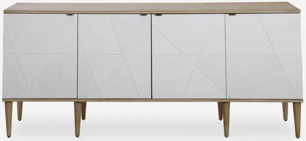 Tightrope 4 Door Modern Sideboard Cabinet