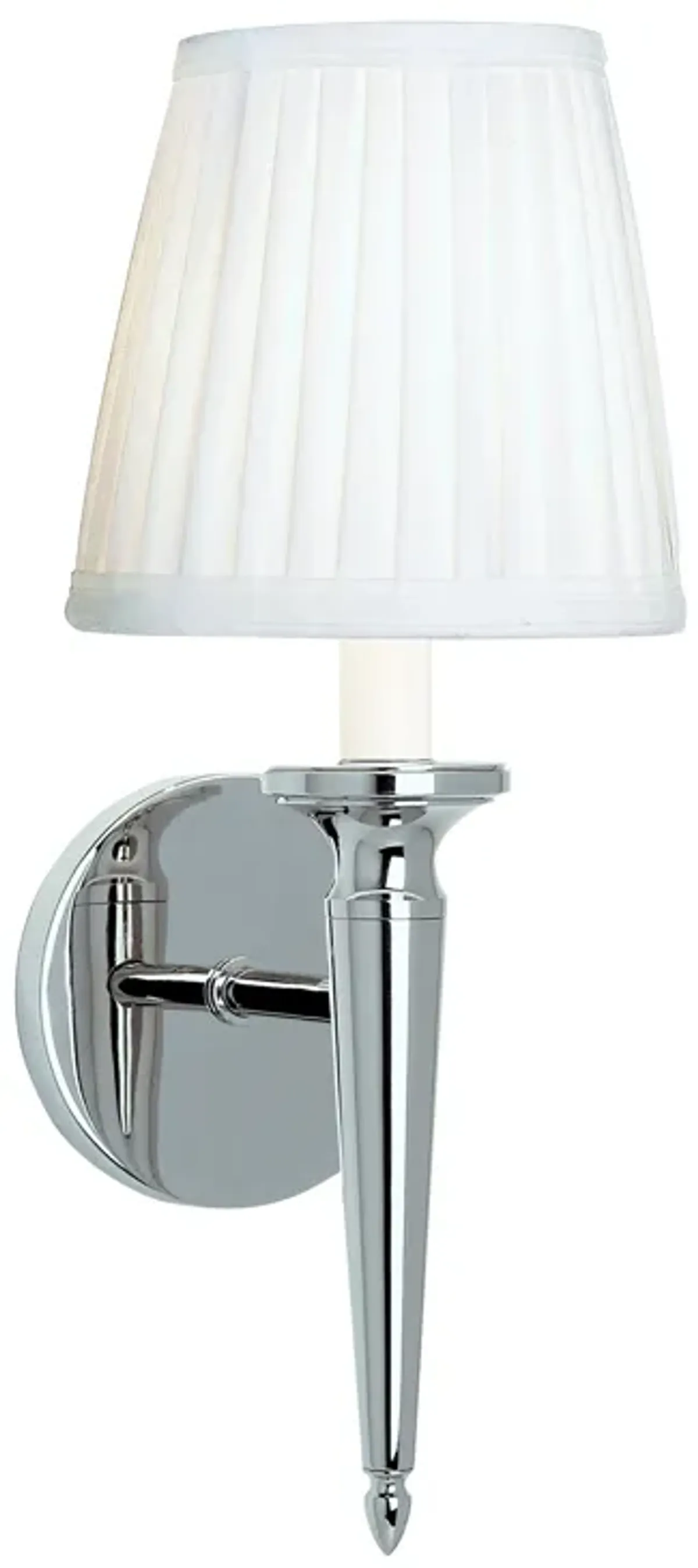 Georgetown 1 Light Sconce - Polished Nickel