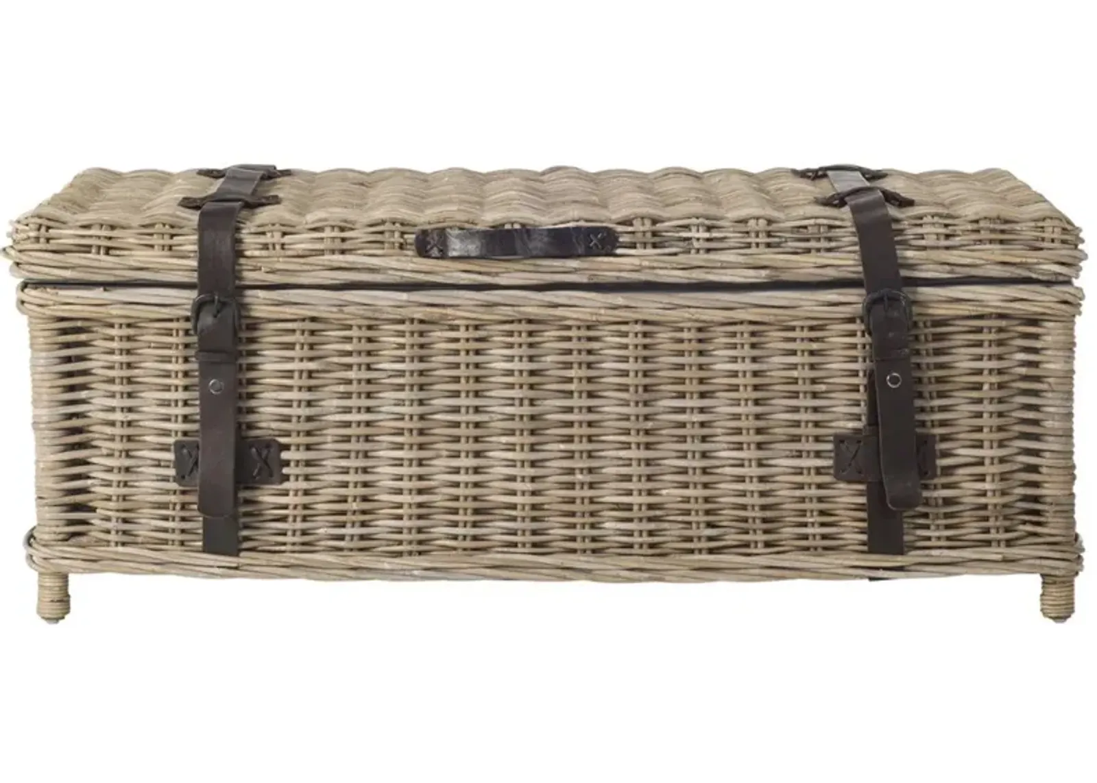 NAVARRO RATTAN COFFEE TABLE TRUNK