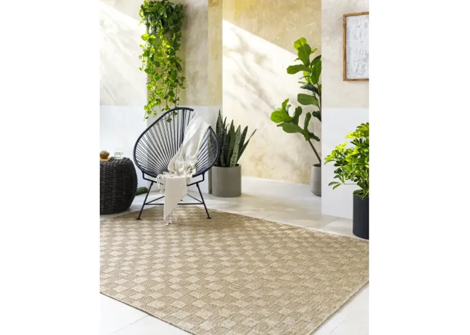 Sandra SDR-2315 7'10" x 10' Machine Woven Rug