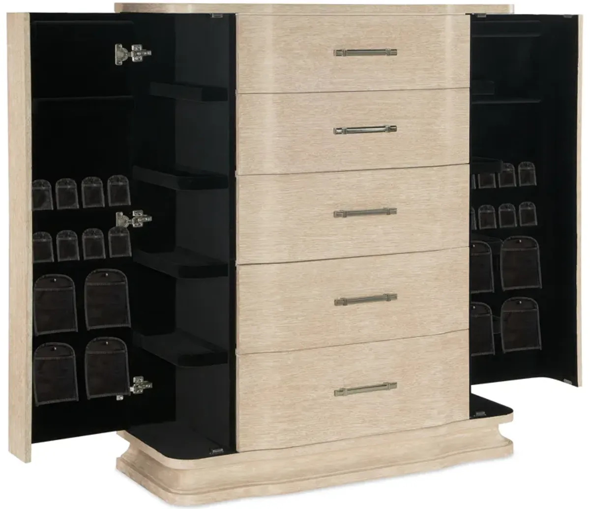 Nouveau Chic Five Drawer Chest