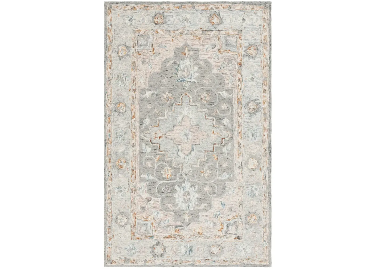 ANATOLIA 301 GREY  5' x 8' Medium Rectangle Rug