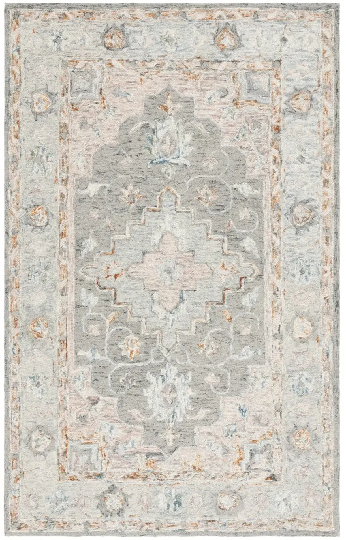 ANATOLIA 301 GREY  5' x 8' Medium Rectangle Rug