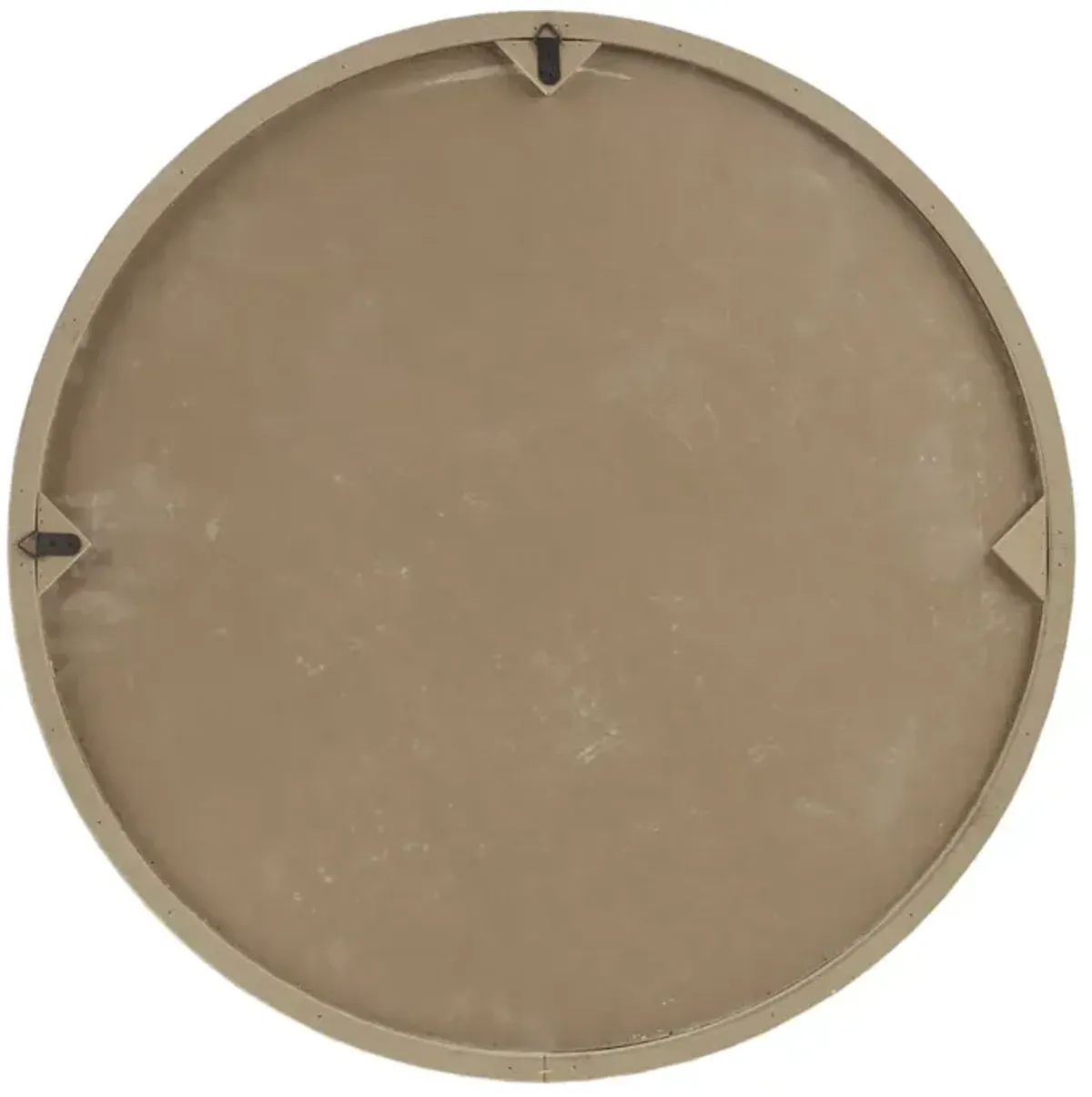 Madison Park Leah Natural/White Round Two-tone Medallion Wall Decor