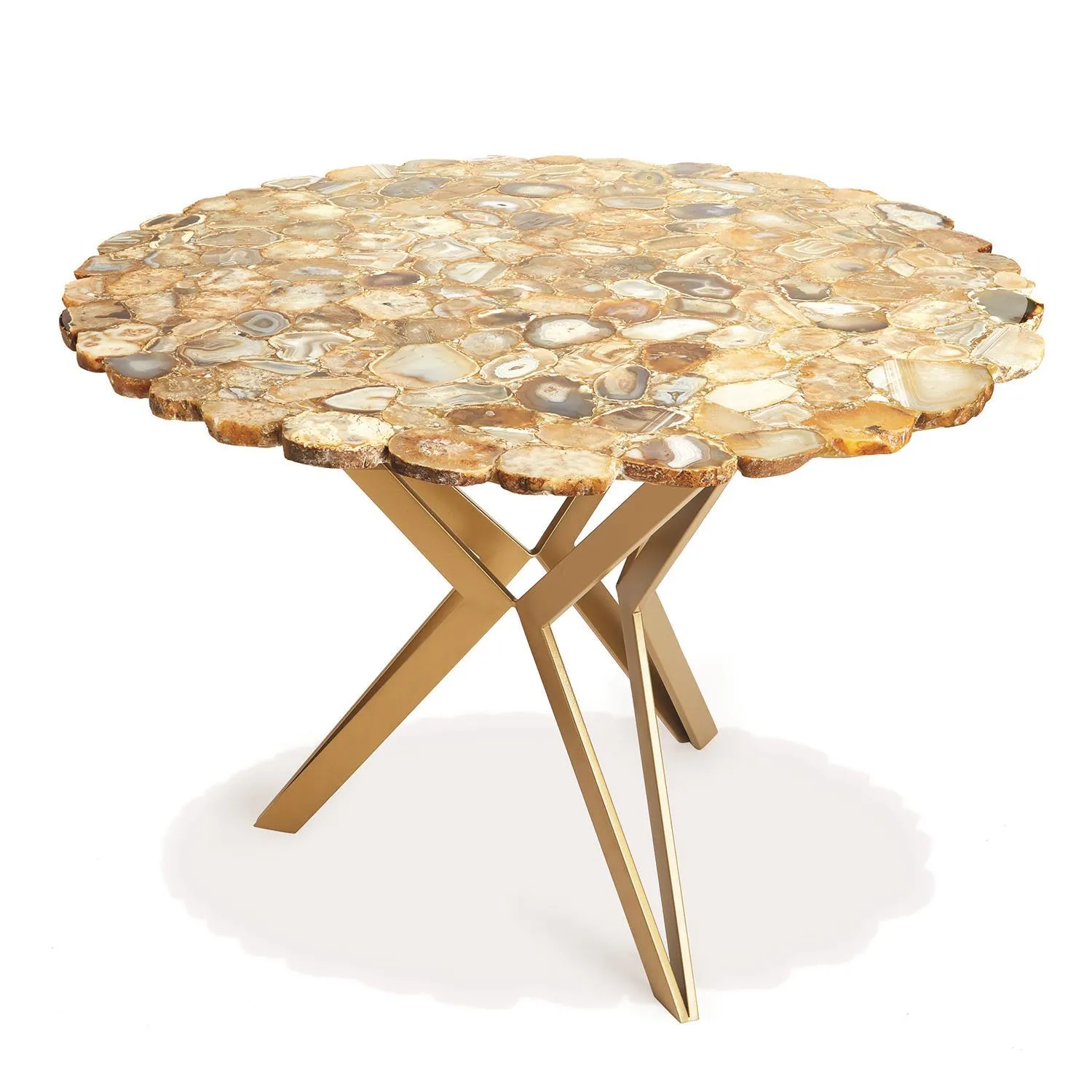 Natural Agate 36" Round Table