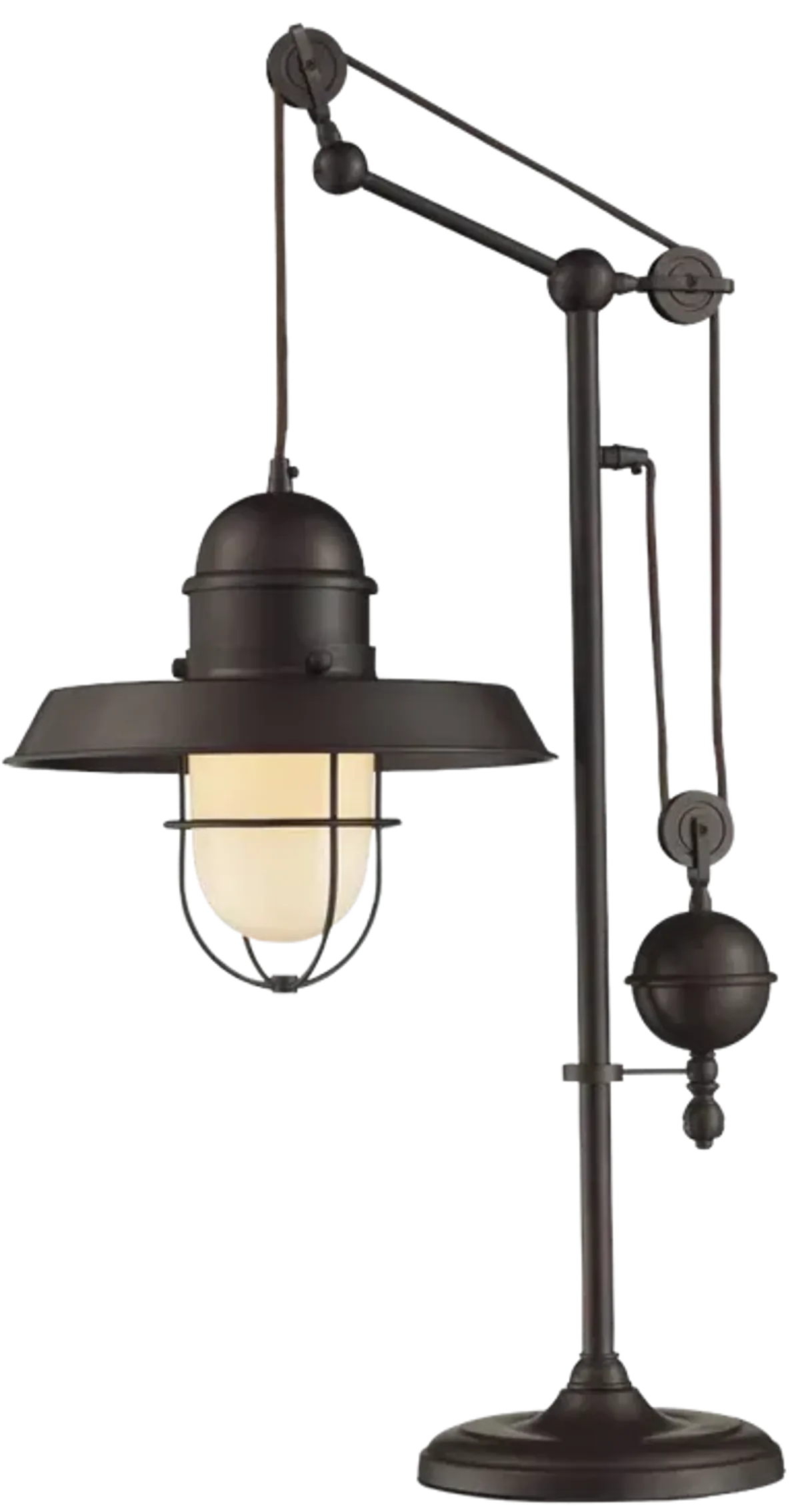 Farmhouse 32" High 1-Light Desk Lamp - Oil Rubbed Bronze