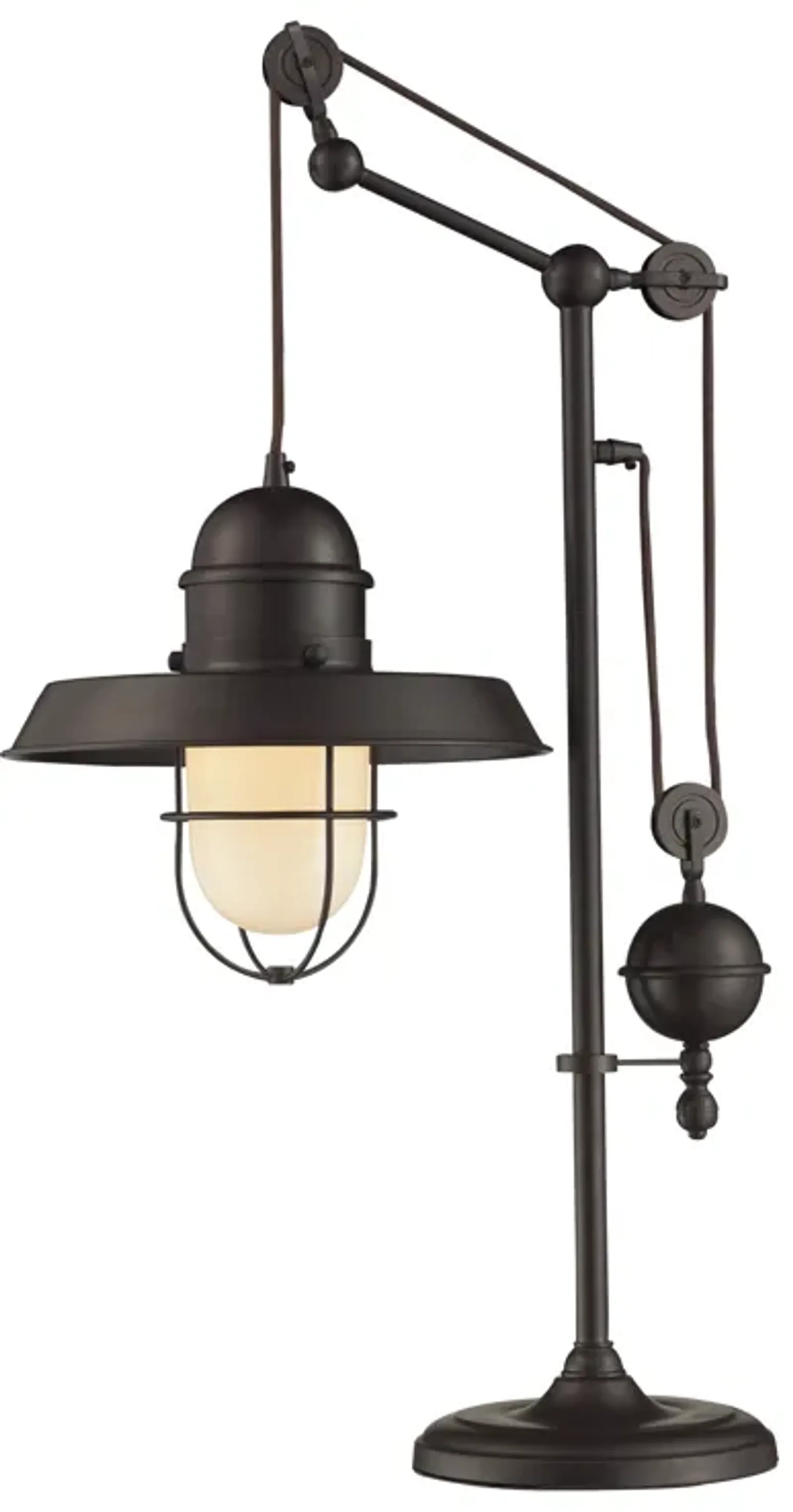 Farmhouse 32" High 1-Light Desk Lamp - Oil Rubbed Bronze