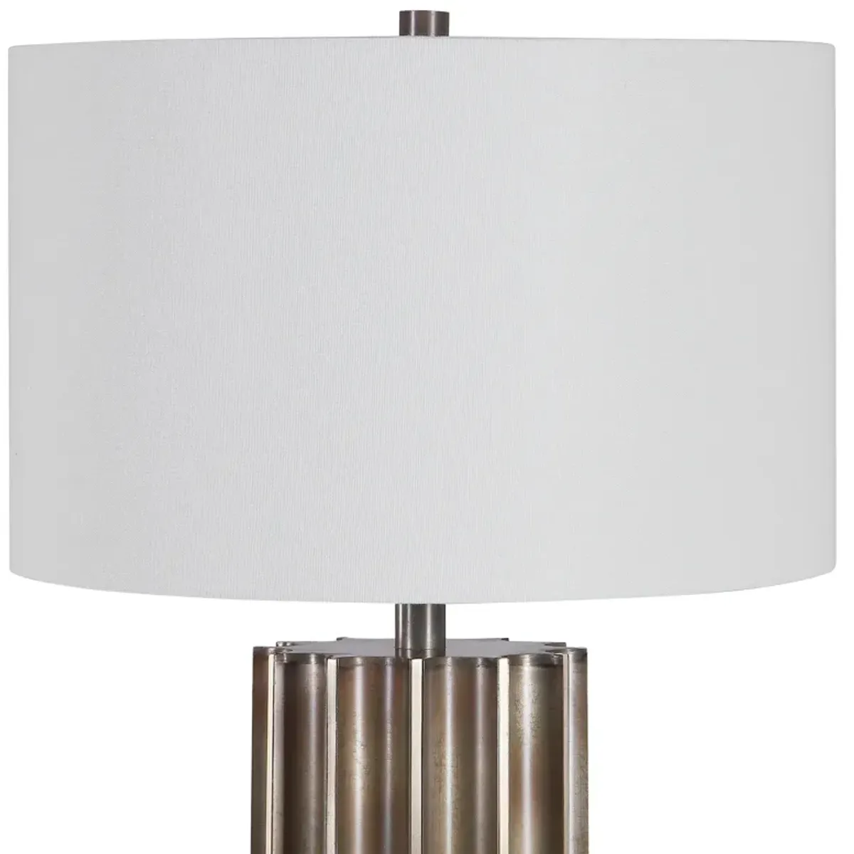 Khalio Gun Metal Table Lamp