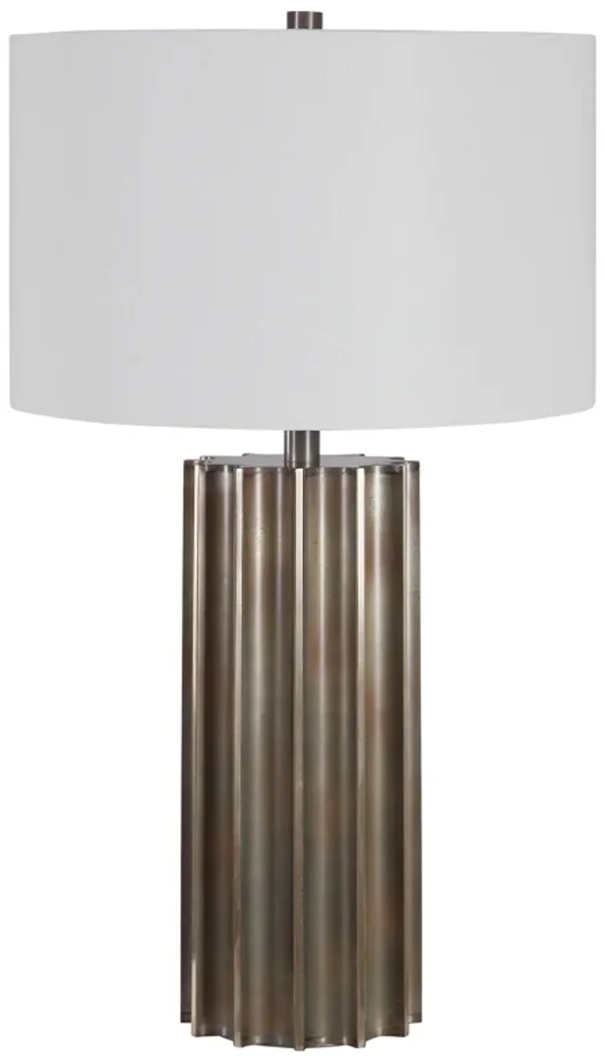 Khalio Gun Metal Table Lamp