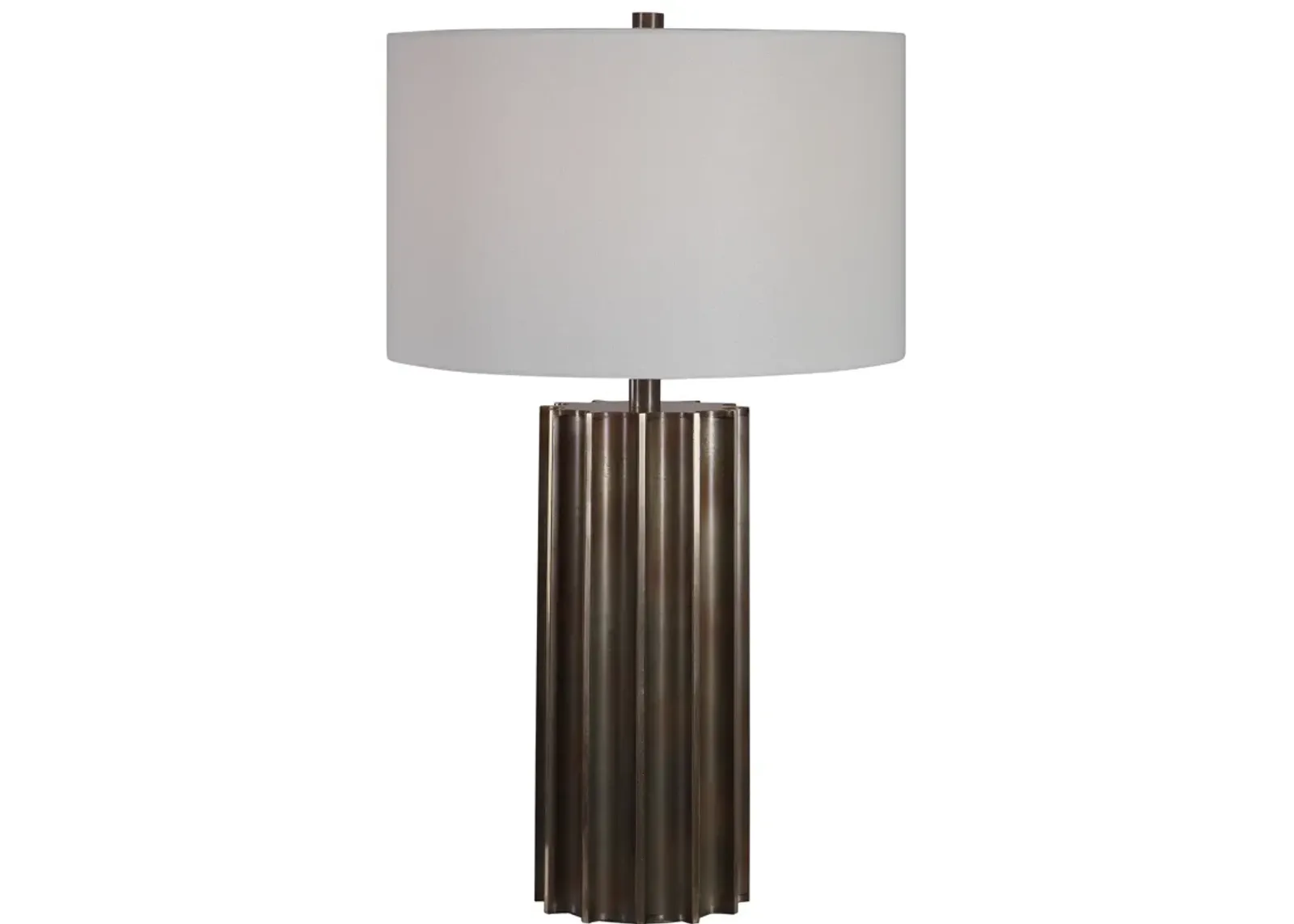 Khalio Gun Metal Table Lamp