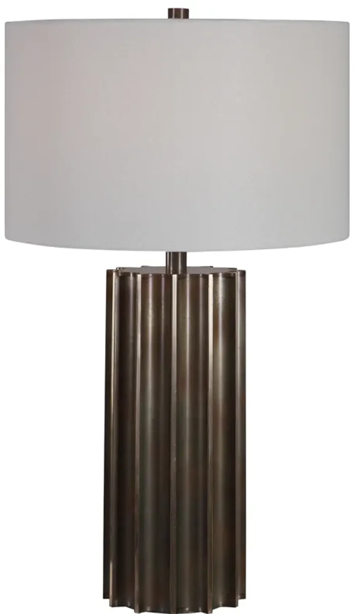 Khalio Gun Metal Table Lamp