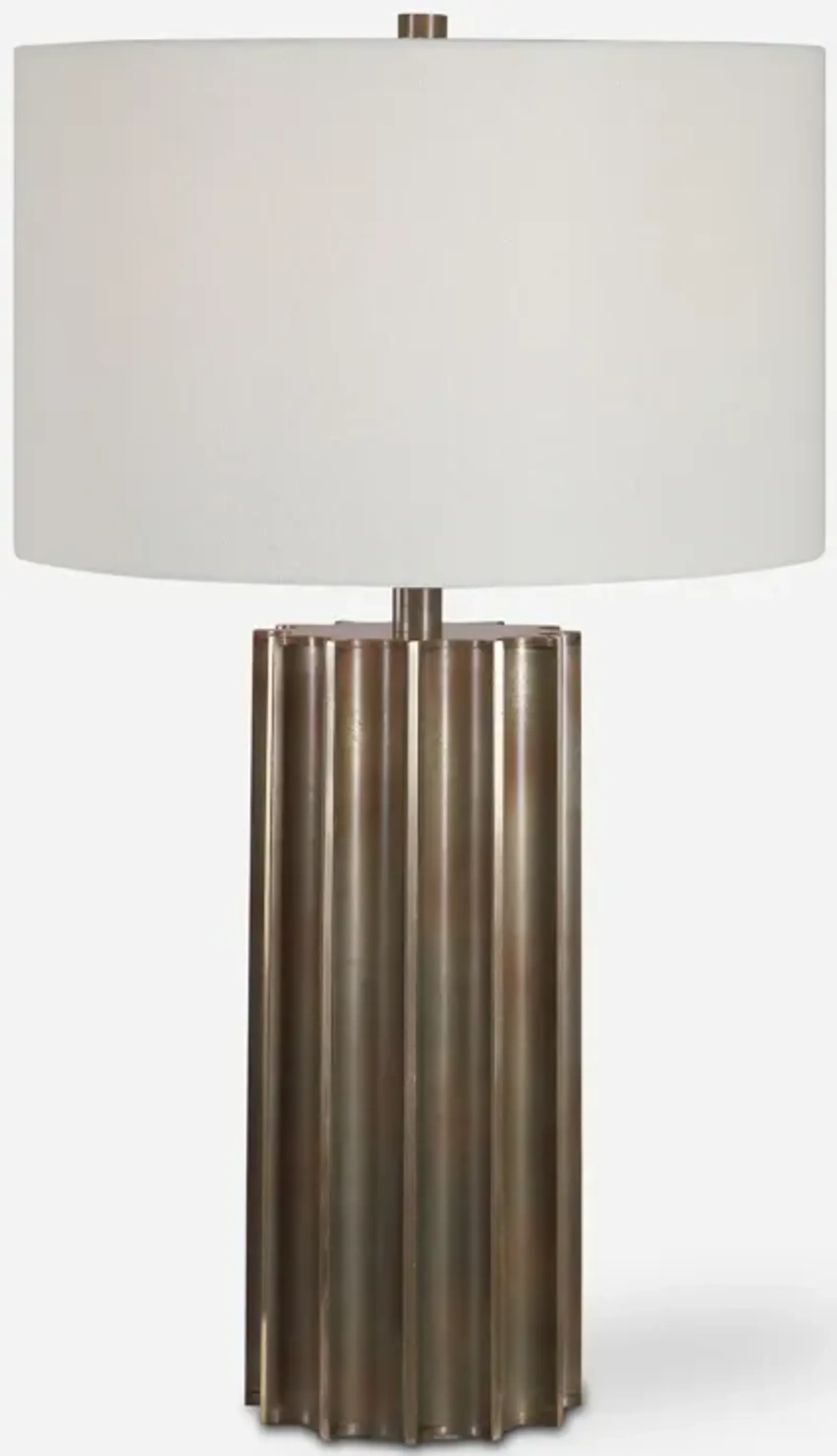 Khalio Gun Metal Table Lamp