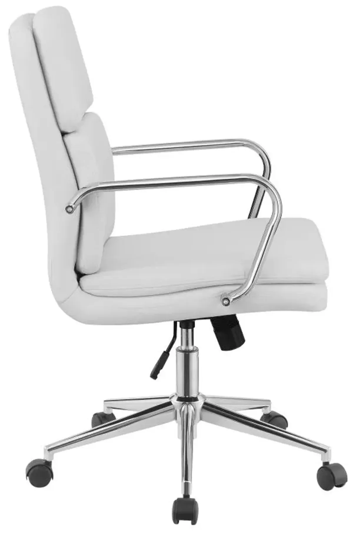 Adamstown Standard Back Upholstered Office Chair White