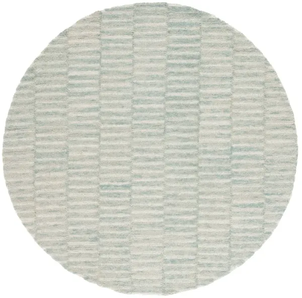 EBONY Hand Tufted 6' x 6' Round area rug