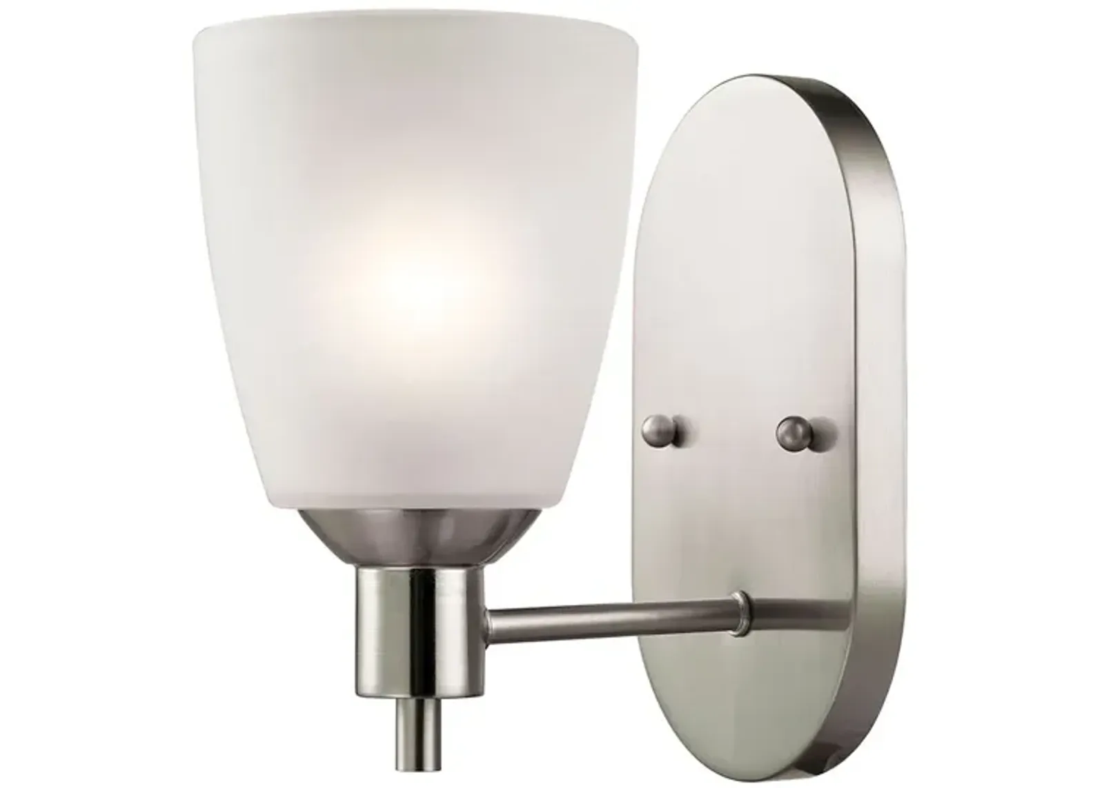 Jackson 8" High 1-Light Sconce - Brushed Nickel