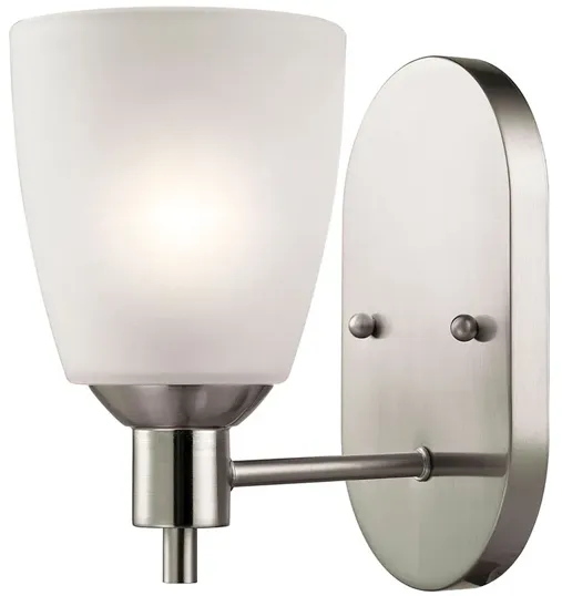 Jackson 8" High 1-Light Sconce - Brushed Nickel