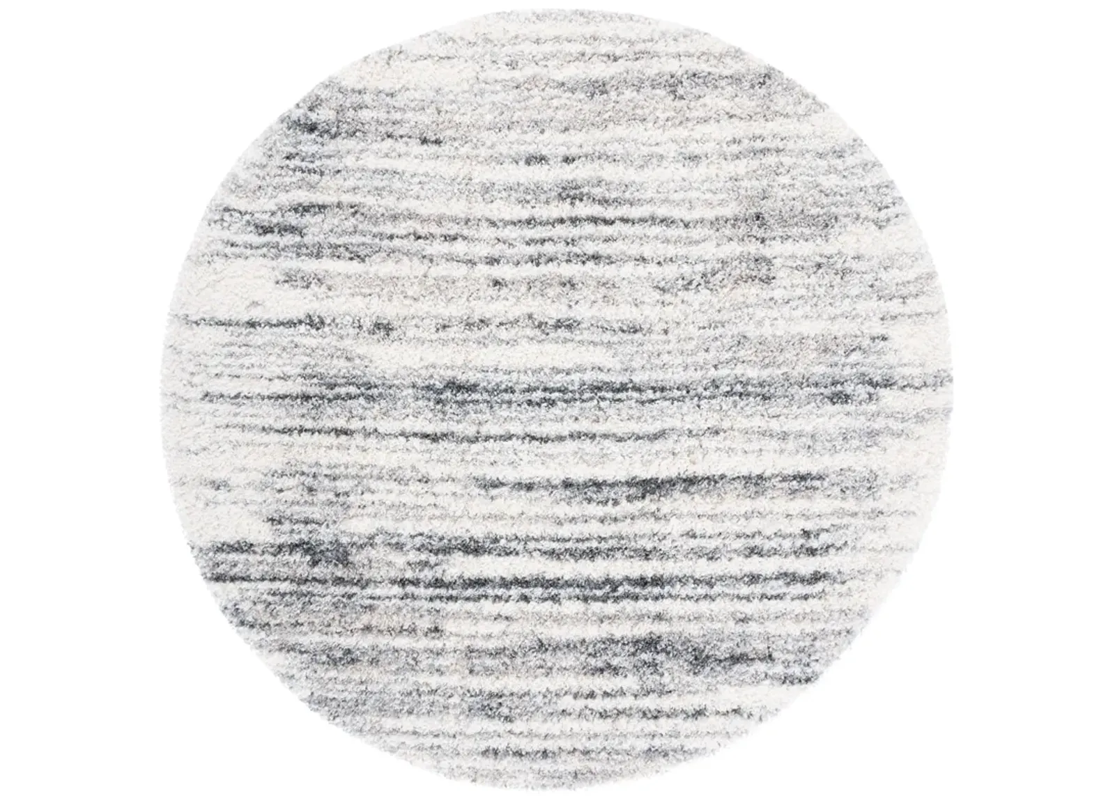 FONTANA SHAG Round Power Loomed 8' X 8' Round Rug