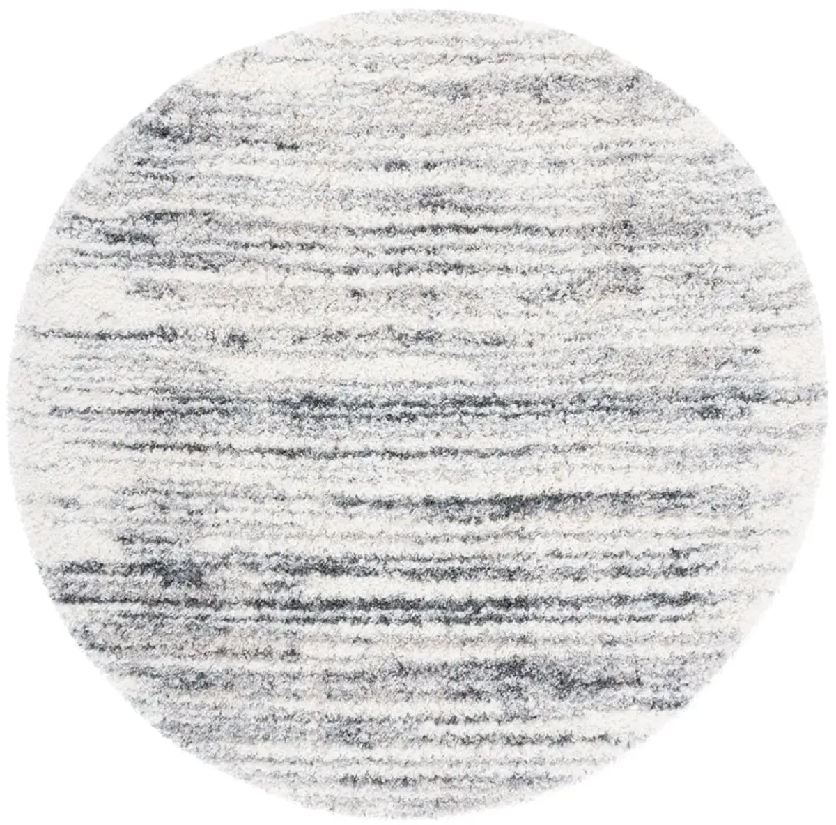 FONTANA SHAG Round Power Loomed 8' X 8' Round Rug