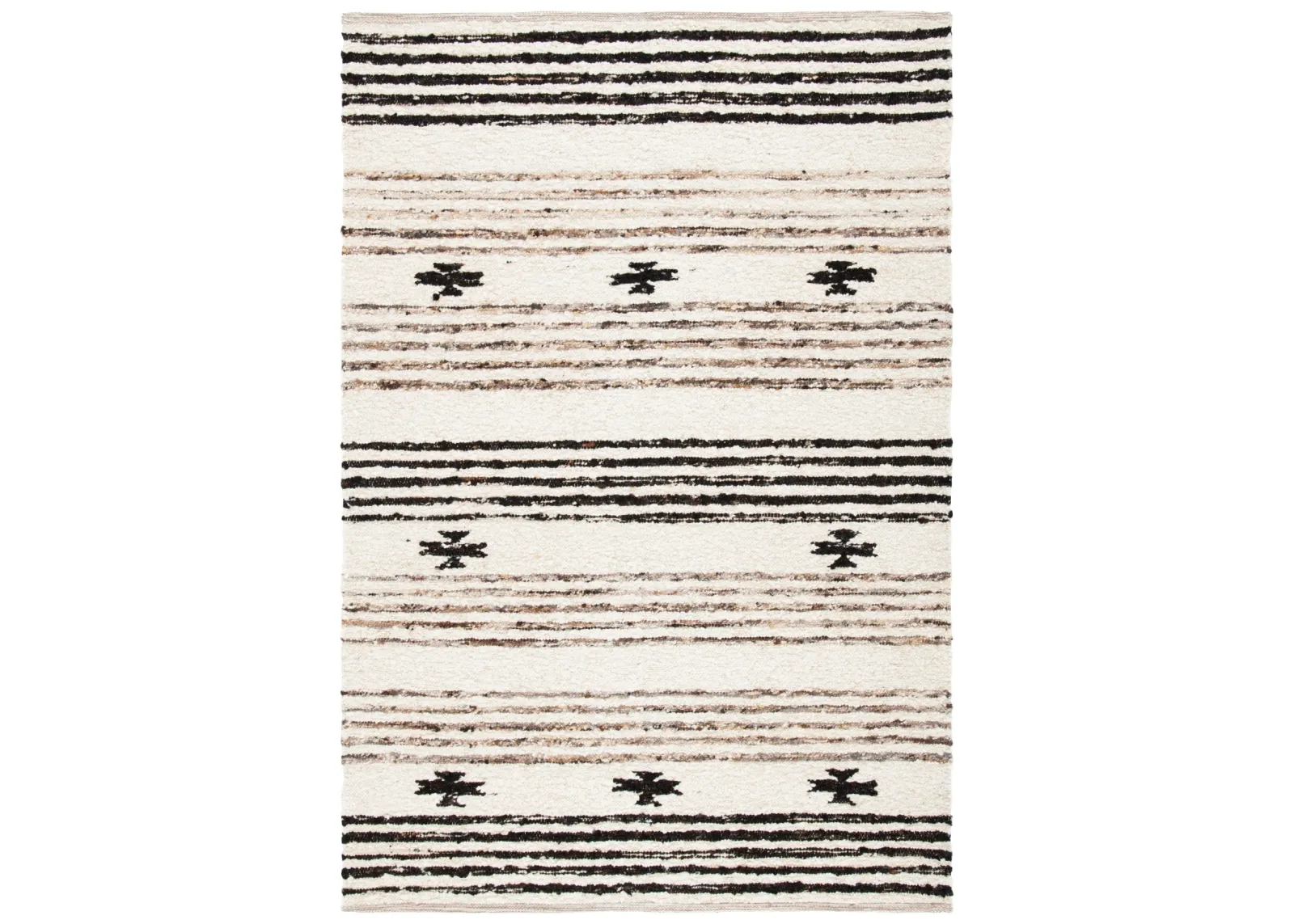 NATURA 325 BLACK  10' x 14' Large Rectangle Rug