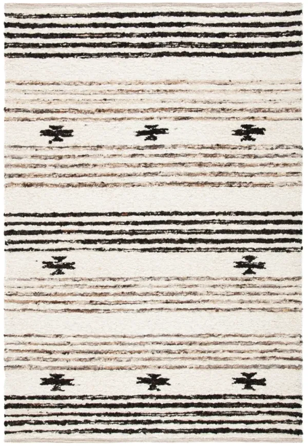 NATURA 325 BLACK  10' x 14' Large Rectangle Rug