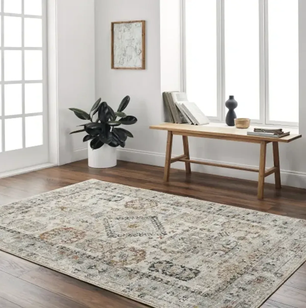 Beckham BCM-2313 5' x 7'5" Machine Woven Rug