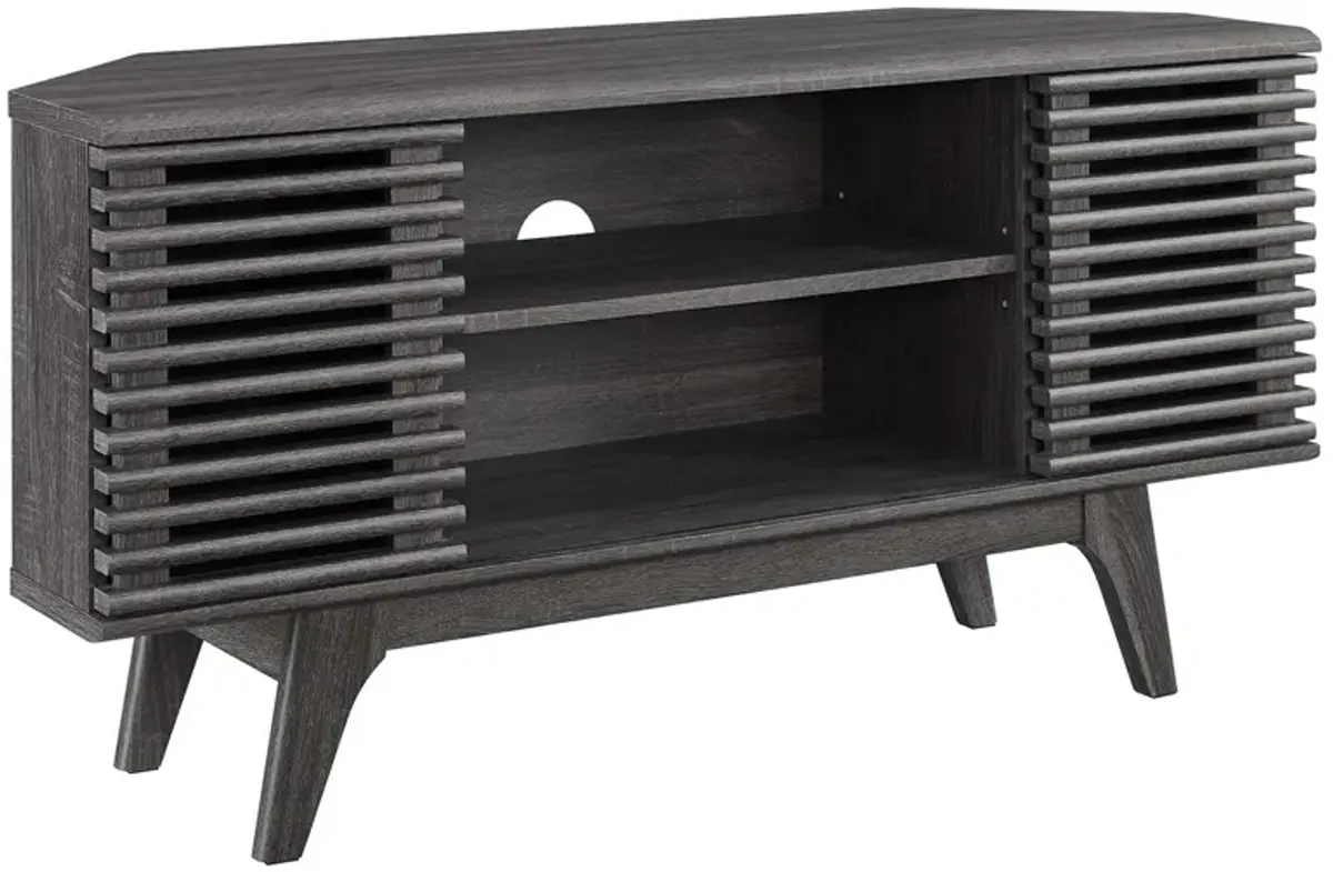 Render 46" Corner TV Stand