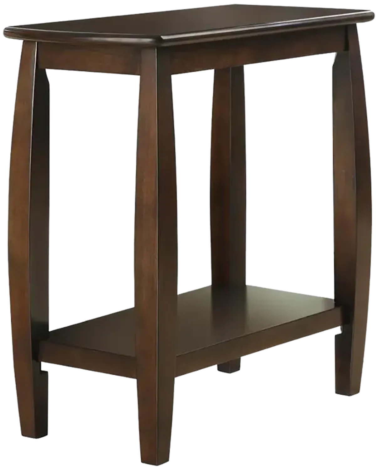 Raphael 1-shelf Chairside Table Cappuccino