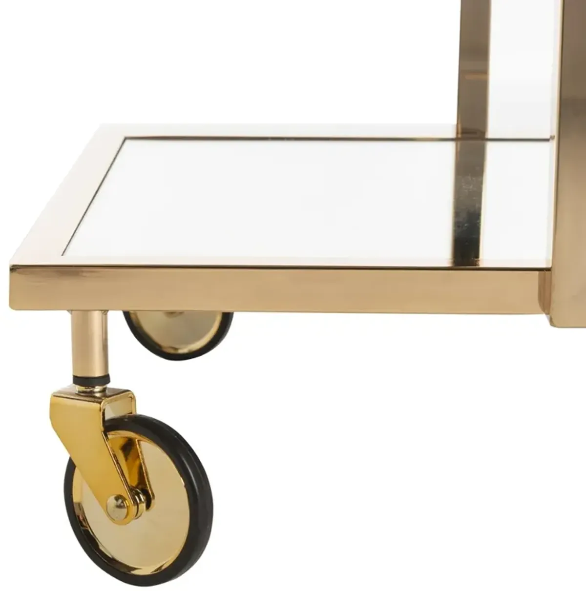 CAPRI 2 TIER RECTANGLE BAR CART