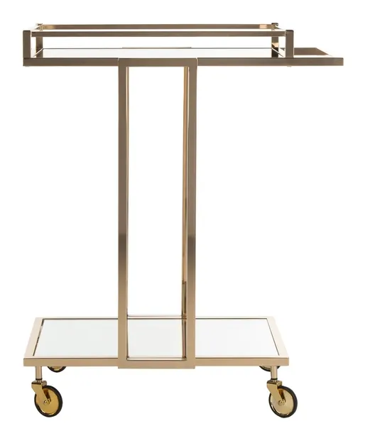 CAPRI 2 TIER RECTANGLE BAR CART