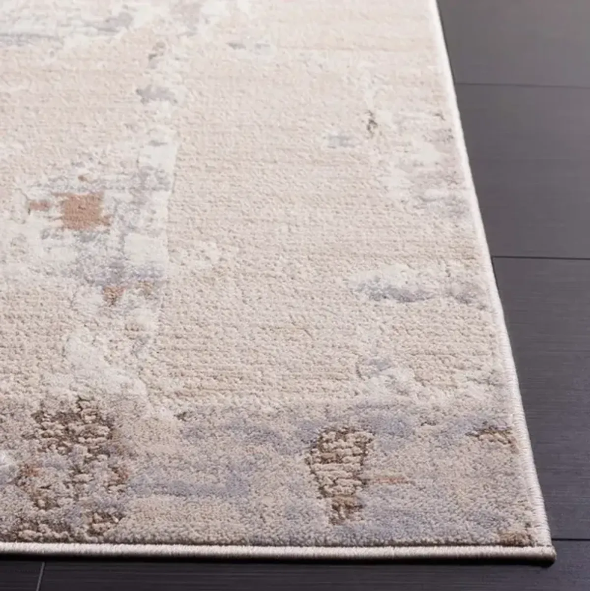 WHISPER 820 Beige 5'-3' X 7'-6' Medium Rectangle Rug