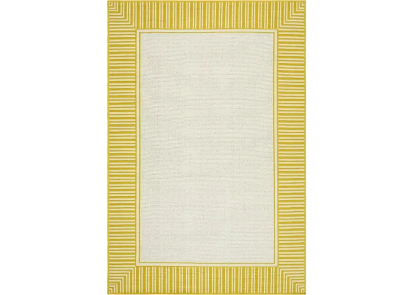 Alfresco ALF-9694 5'3" x 5'3" Machine Woven Rug